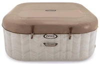 Надувний джакузі Intex 28472 (196x71 см, 6-ти місний, аеромасаж, хлоргенератор, WiFi)