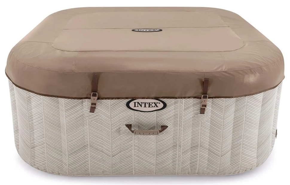 Надувний джакузі Intex 28472 (196x71 см, 6-ти місний, аеромасаж, хлоргенератор, WiFi)