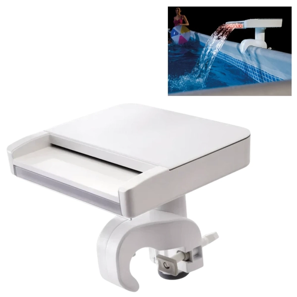 Водопад для бассейна Intex 28090 каскад с LED подсветкой