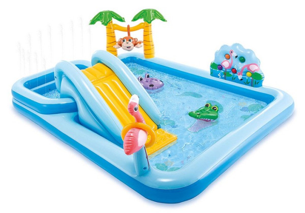 Надувной игровой центр Intex 57161 "Приключения в Джунглях"