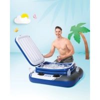 Надувний плаваючий мінібар Intex 58821 Mega Chill 2
