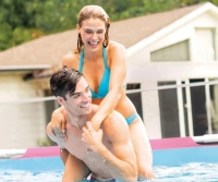 Бассейн каркасный Intex 28290 (244x76 см) розовый