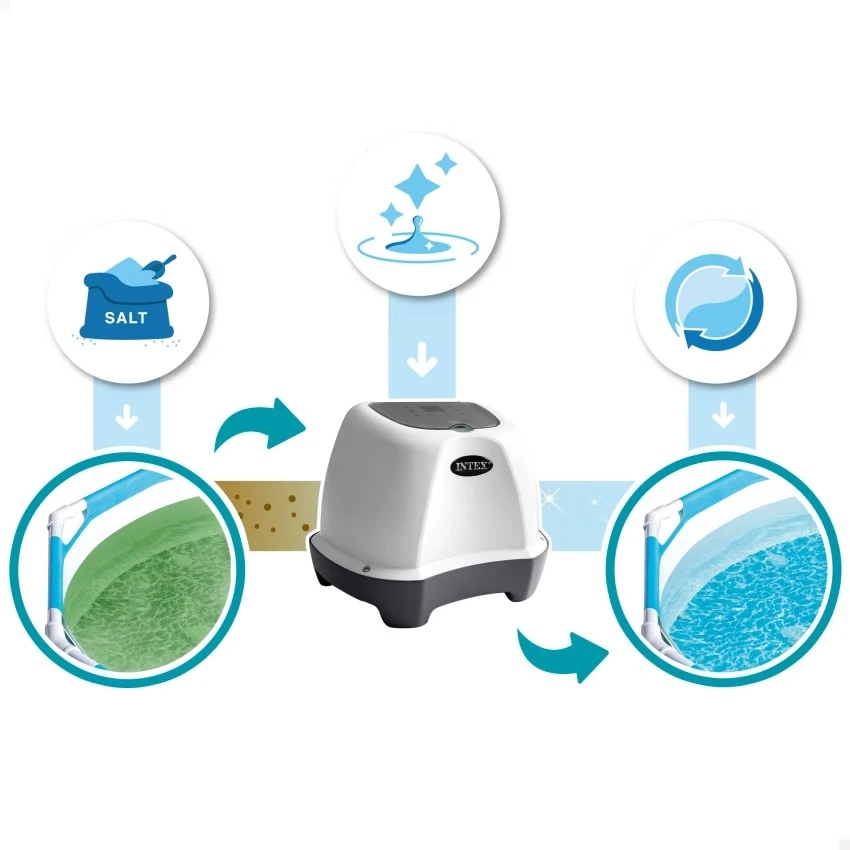 Хлоргенератор для бассейна Intex 26690 (QS1600) WiFi, 16 г/час