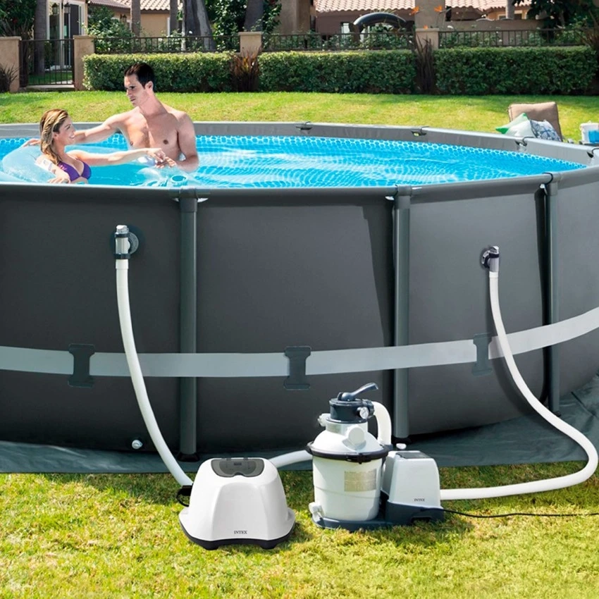 Хлоргенератор для бассейна Intex 26690 (QS1600) WiFi, 16 г/час