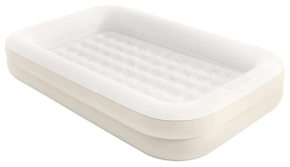 Детская надувная кровать Intex 66811 (168x107x25 см) с насосом