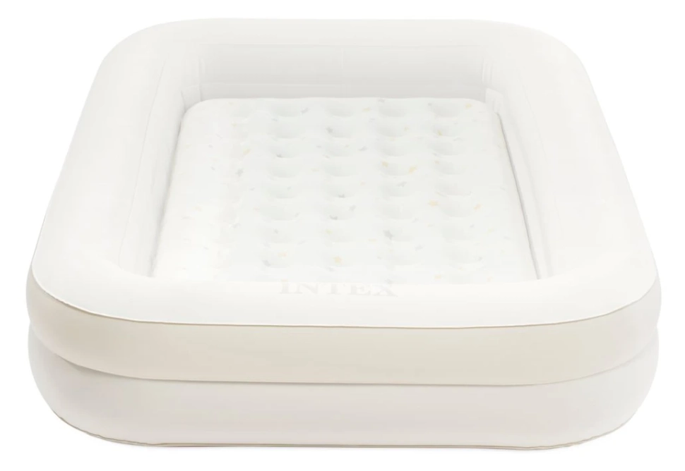 Детская надувная кровать Intex 66811 (168x107x25 см) с насосом