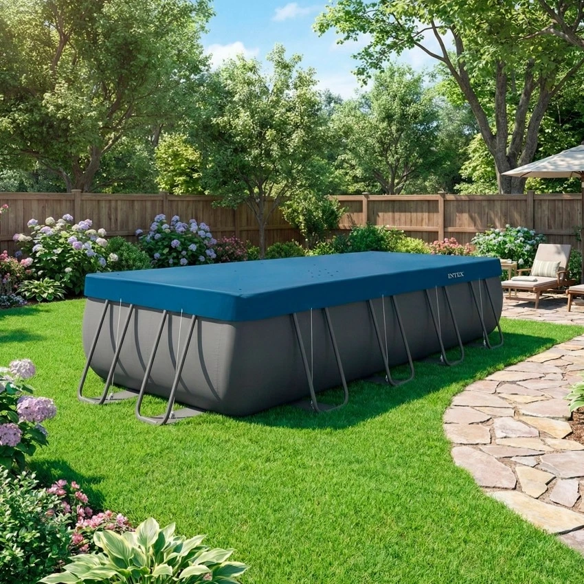 Тент Intex 28086 для каркасного бассейна 549x274 см