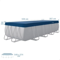 Тент Intex 28086 для каркасного бассейна 549x274 см