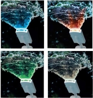 Фонтан для бассейна Intex 28089 с LED подсветкой