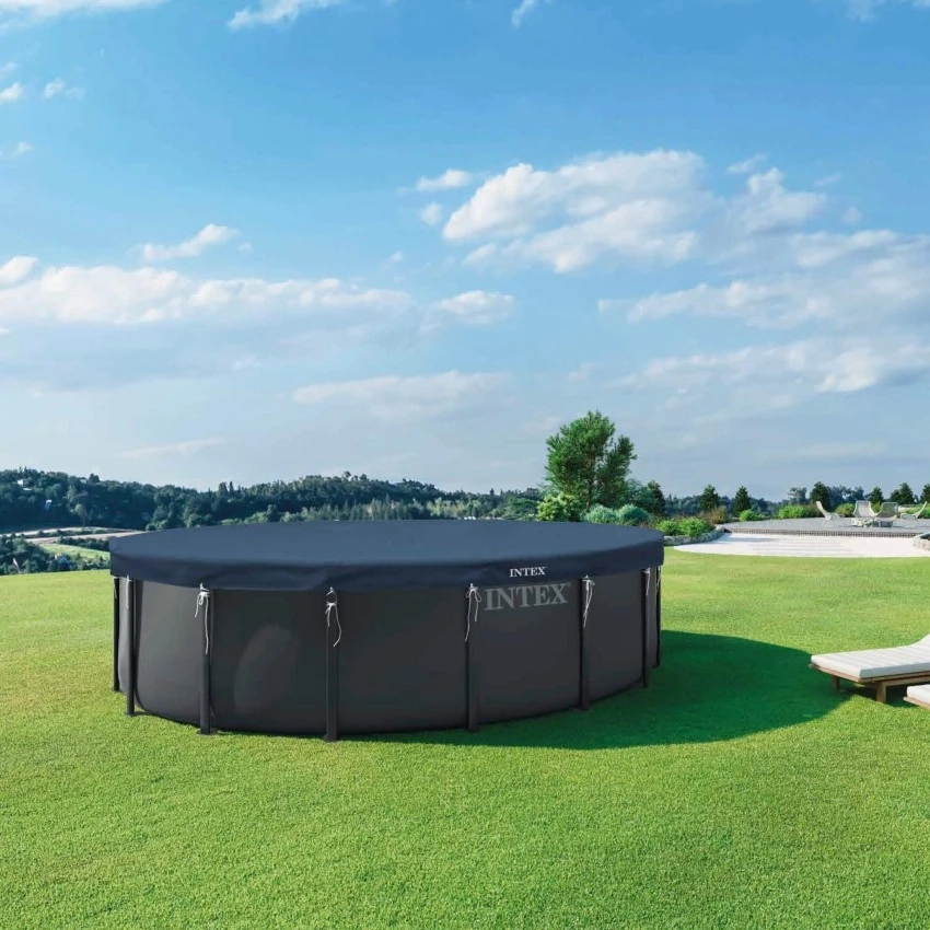 Тент Intex 28088 для каркасного бассейна Ø 610 см