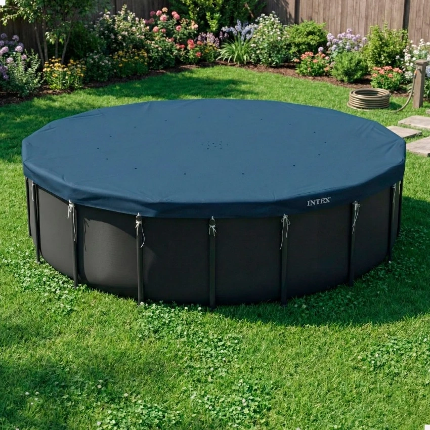 Тент Intex 28084 для каркасного бассейна Ø 488 см