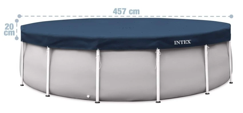 Тент Intex 28083 для каркасного бассейна Ø 457 см