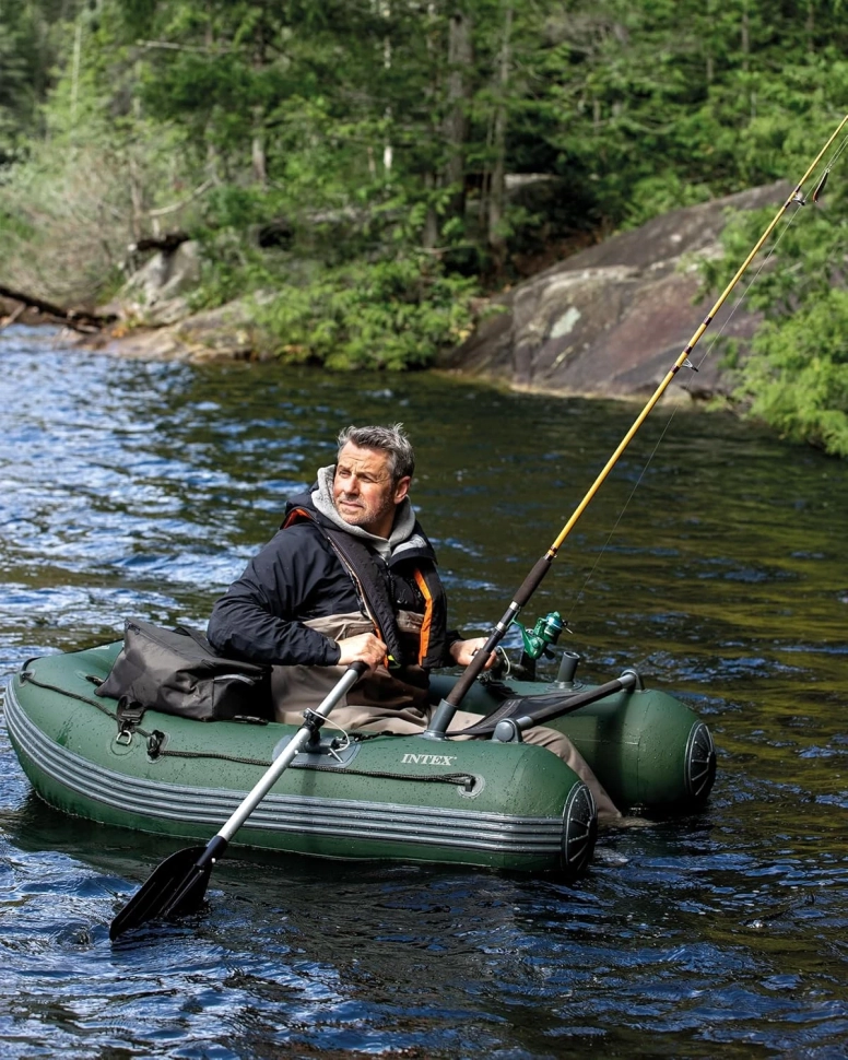 Надувная лодка Intex 68381 Big Catch Pro