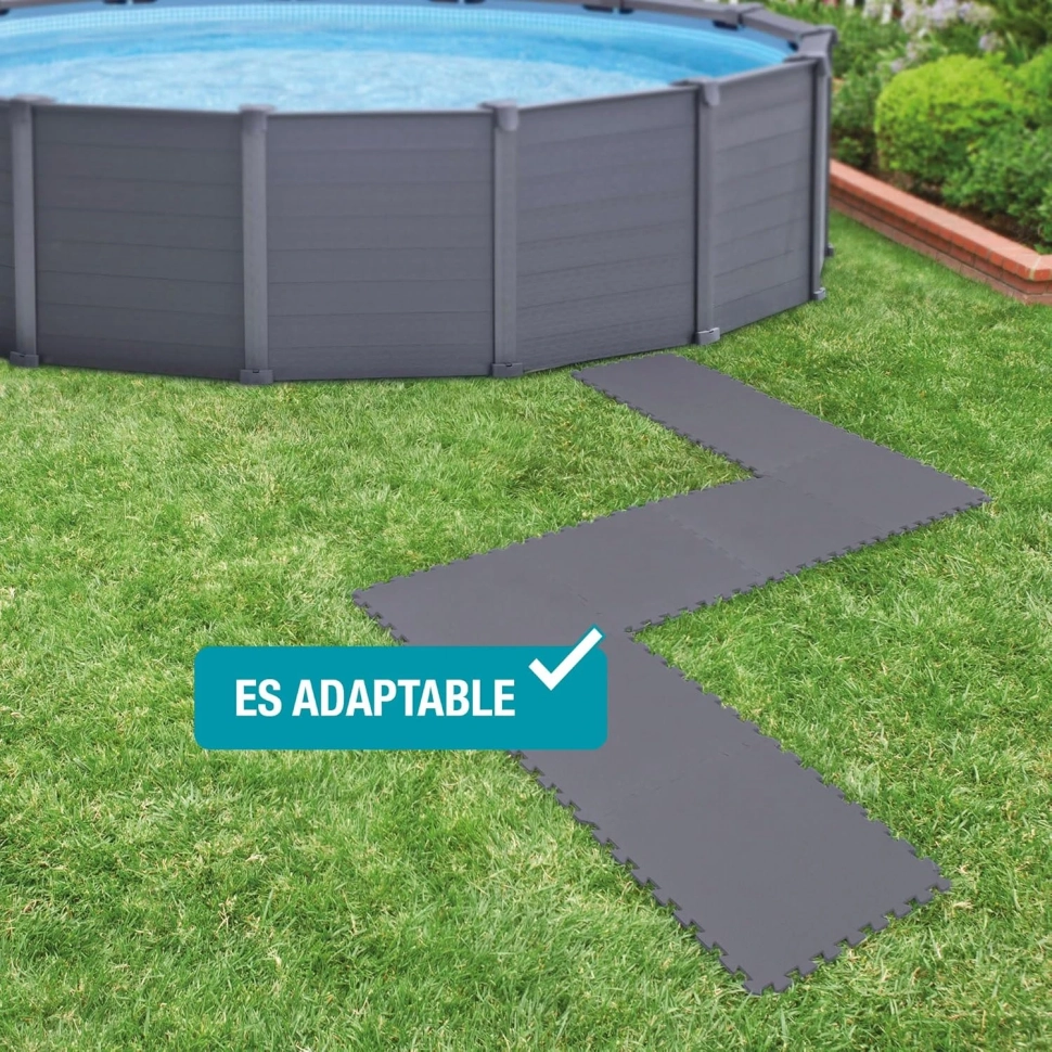 Модульная подкладка пазл Intex 28048 (50x50x0,5 см, 8 шт.)