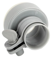 Адаптер переходник (муфта) Intex 29061 для шланга с 32 на 38 мм, 2 шт в комплекте