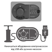 Надувне ліжко Intex 64157 (191x99x36 см)