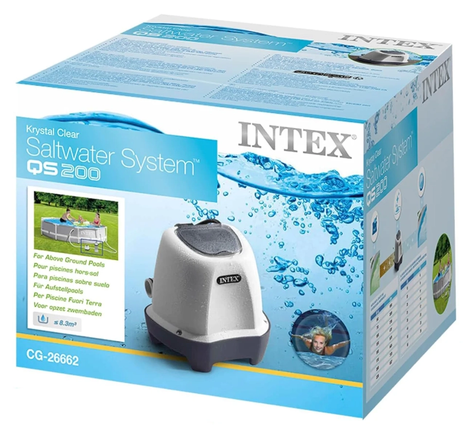 Хлоргенератор для бассейна Intex 26662 (QS200) 2 г/час