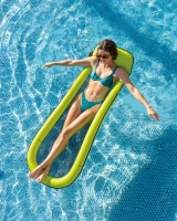 Надувной матрас-гамак Intex 58836 с сеткой (178x94 см, подголовник)