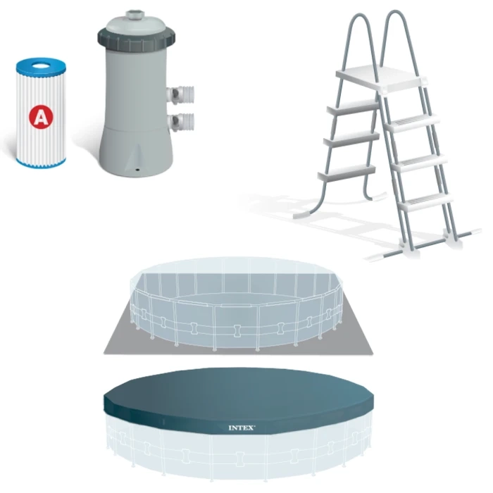 Бассейн каркасный Intex 26742 (457x122 см)