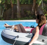 Надувной круг-кресло Intex 56824 River Run (135x135 см)