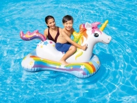 Детский надувной плотик Intex 57552 Единорог (163x86 см)