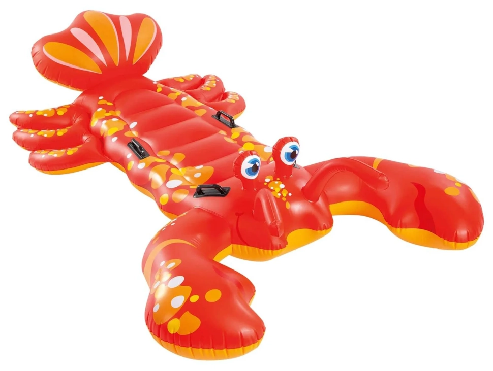 Детский надувной плотик Intex 57528 Лобстер (213x137 см)