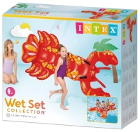 Детский надувной плотик Intex 57528 Лобстер (213x137 см)