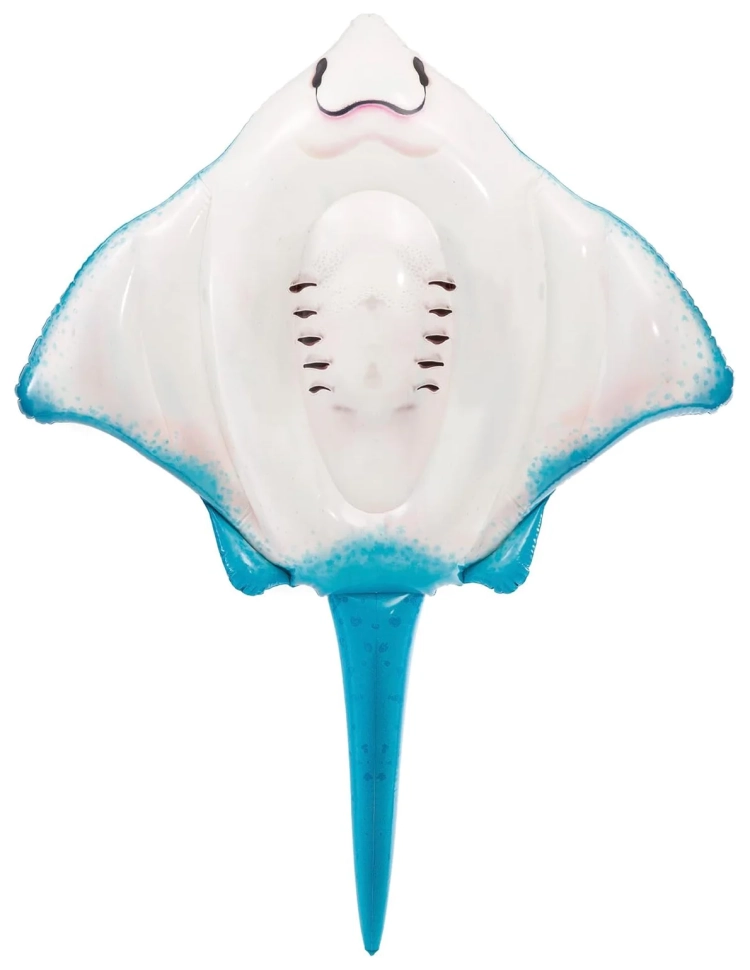 Детский надувной плотик Intex 57576 Скат (185x145 см)