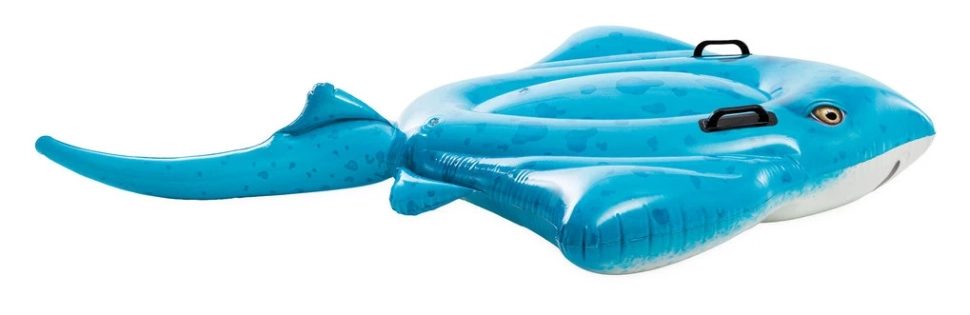 Детский надувной плотик Intex 57576 Скат (185x145 см)