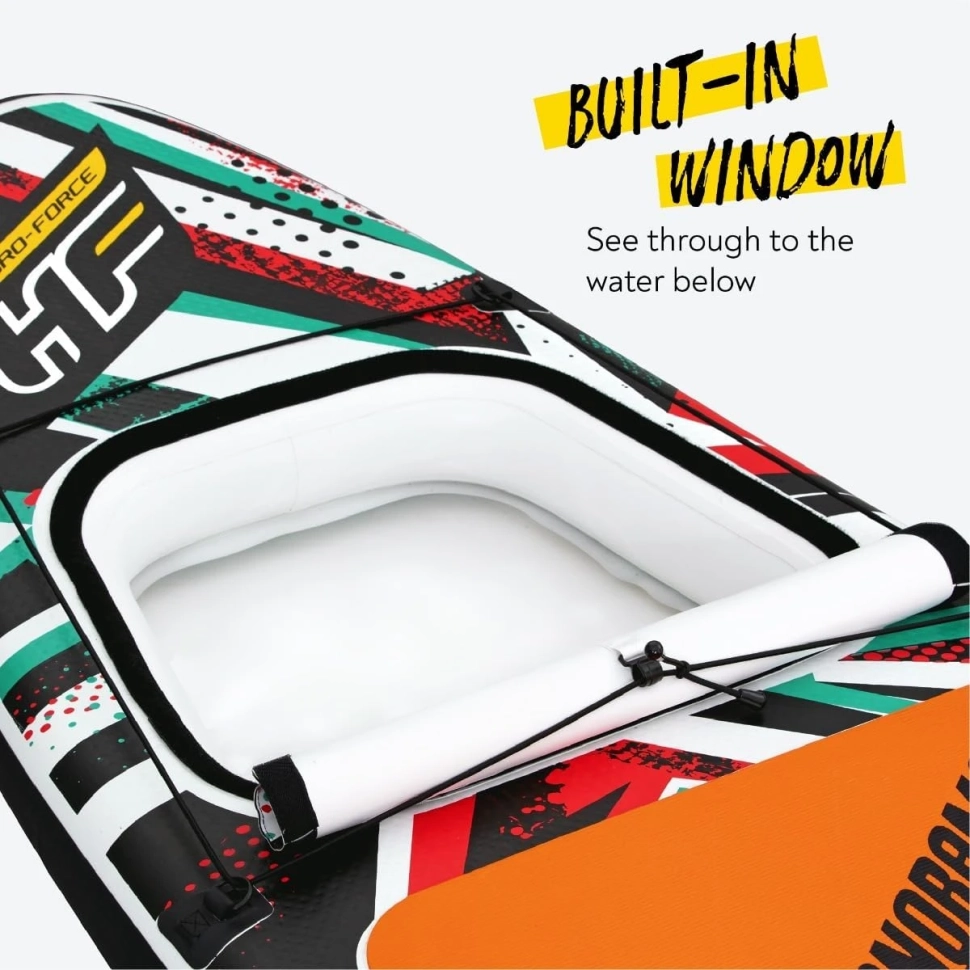 Надувная SUP доска Bestway 65377 Hydro-Force Breeze Panorama с панорамным окном