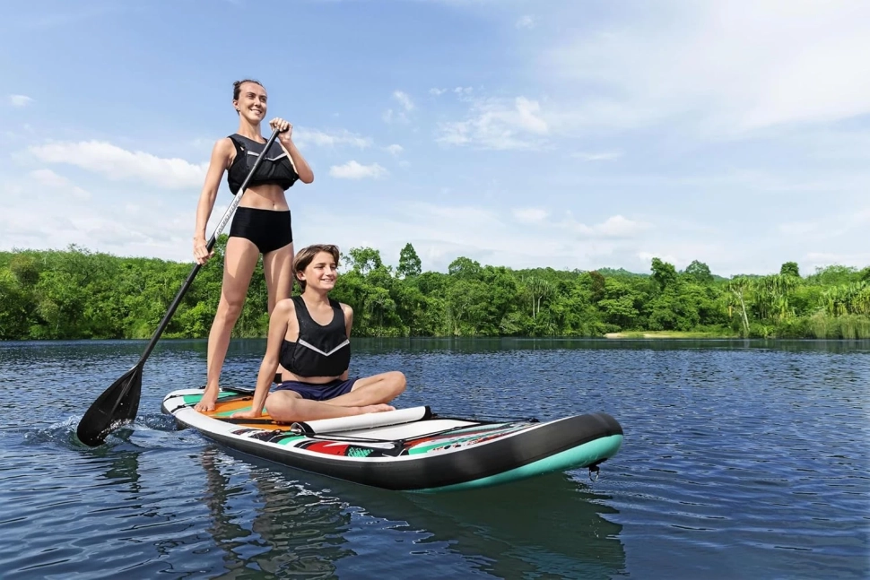Надувная SUP доска Bestway 65377 Hydro-Force Breeze Panorama с панорамным окном