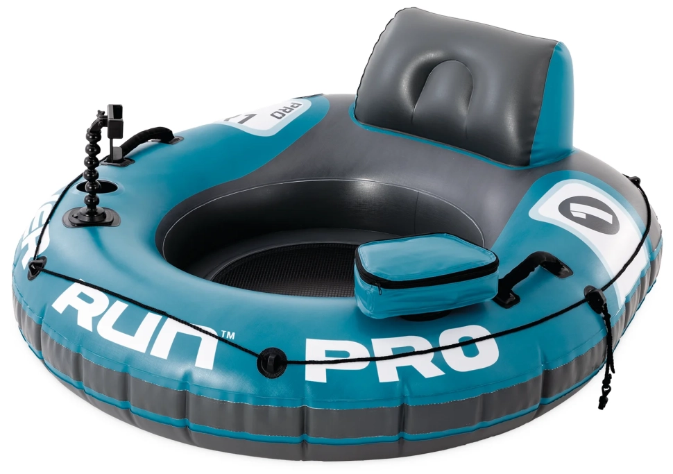 Надувне коло-крісло Intex 56843 River Run Pro 1 (140x132 см)
