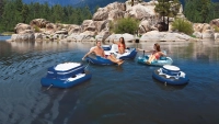 Надувне коло-крісло Intex 56843 River Run Pro 1 (140x132 см)