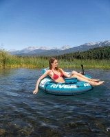 Надувне коло-крісло Intex 56843 River Run Pro 1 (140x132 см)