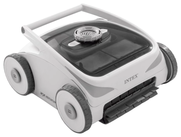 Автономный робот пылесос для бассейна Intex 28624 (ZX500R) 11356 л/час, для очистки стенок и дна