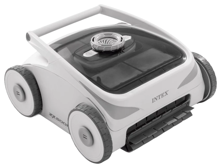 Автономный робот пылесос для бассейна Intex 28624 (ZX500R) 11356 л/час, для очистки стенок и дна