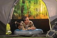 Надувной матрас Intex 64187 одноместный (191x99x25 см) со съемным аккумуляторным электронасосом