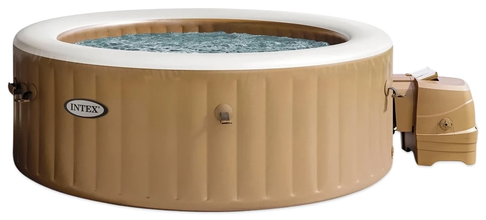 Надувний джакузі Intex 28428 (216x71 см, 6-ти місний, аеромасаж)