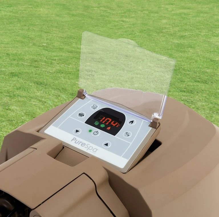Надувний джакузі Intex 28428 (216x71 см, 6-ти місний, аеромасаж)