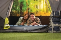 Надувной матрас Intex 64189 двухместный (203x152x25 см) со съемным аккумуляторным электронасосом