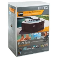 Надувний джакузі Intex 28462 (218x71 см, 6-ти місний, аеромасаж, гідромасаж, хлоргенератор, WiFi)