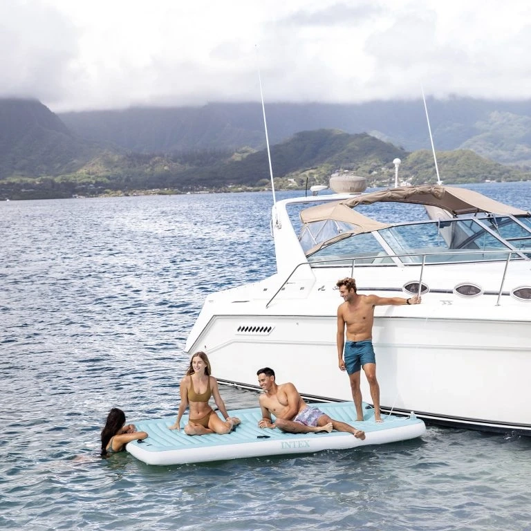 Надувной плот-матрас Intex 56289 (310x183x18 см)