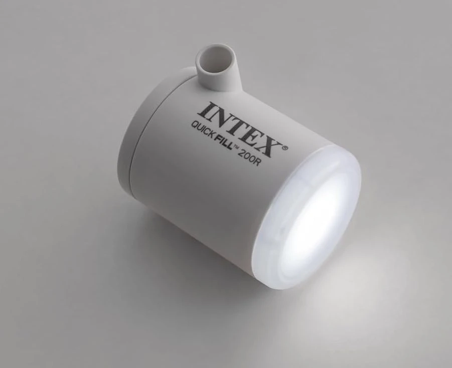 Насос електричний Intex 66647 QuickFill Tiny (200 л/хв, акумуляторний, USB)