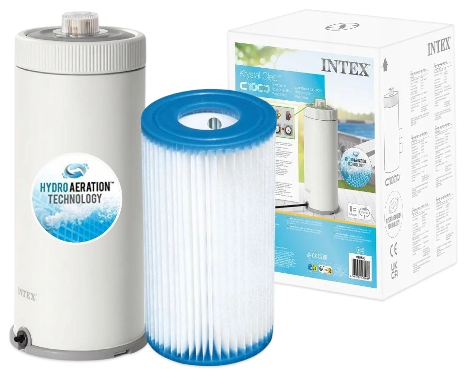 Картриджный фильтр-насос Intex 26638 (3785 л/ч) C1000