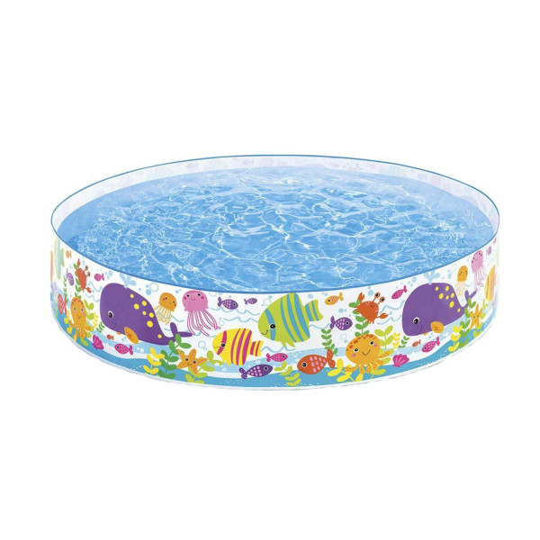 Бассейн детский каркасный Intex 56452 (183х38 см) Океан