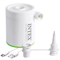 Насос электрический Intex 66637 (200 л/мин, встроенный аккумулятор, портативный, подключение USB)