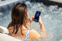 Надувний джакузі Intex 28450 (175x71 см, 4-місний, аеромасаж, WiFi)