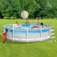 Бассейн каркасный Intex 26722 (427x107 см) с панорамным окном