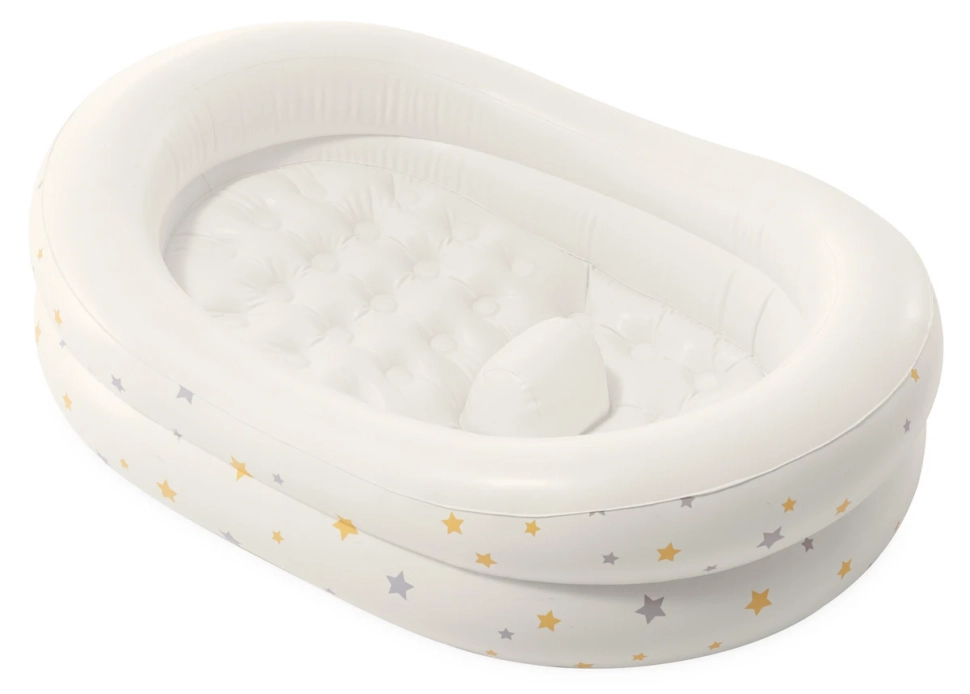 Ванночка детская надувная Intex 48523 (89x66x25 см) + насос