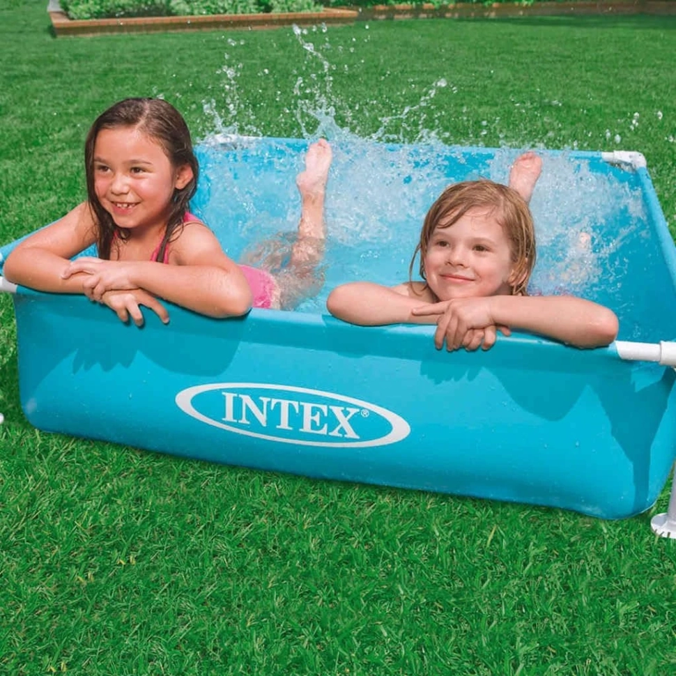 Бассейн детский каркасный Intex 57173 (122x122x30 см)